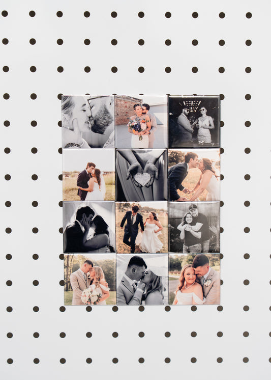 Custom Photo Magnets Set of 12