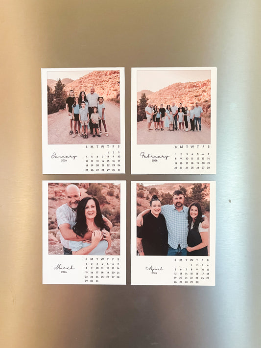 Custom Photo Calendar 2026